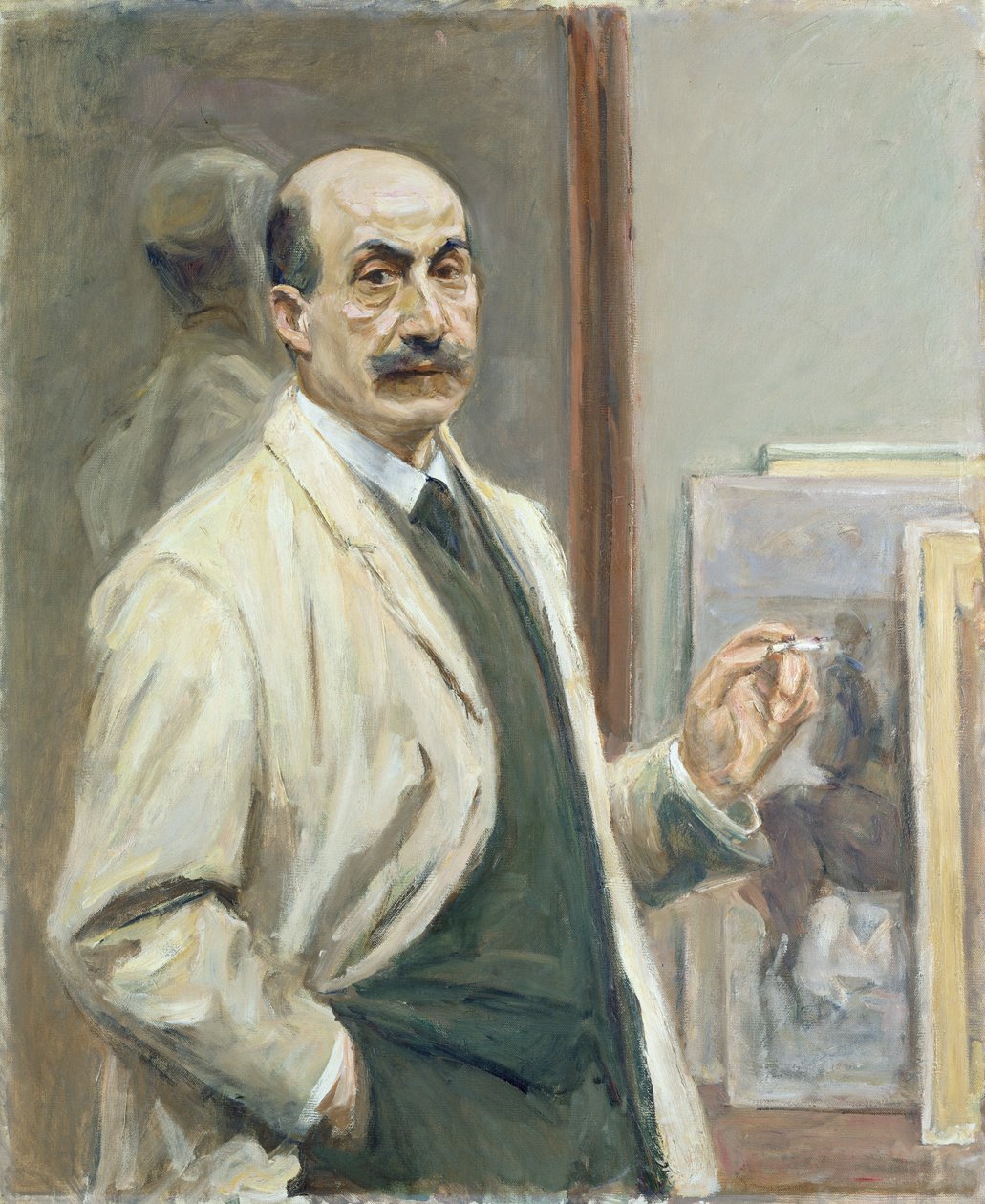 孫の自画像 自画像、1910 | マックス・リーバーマン